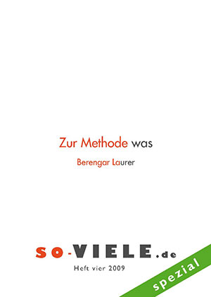 so VIELE Heft 4 2009 Cover