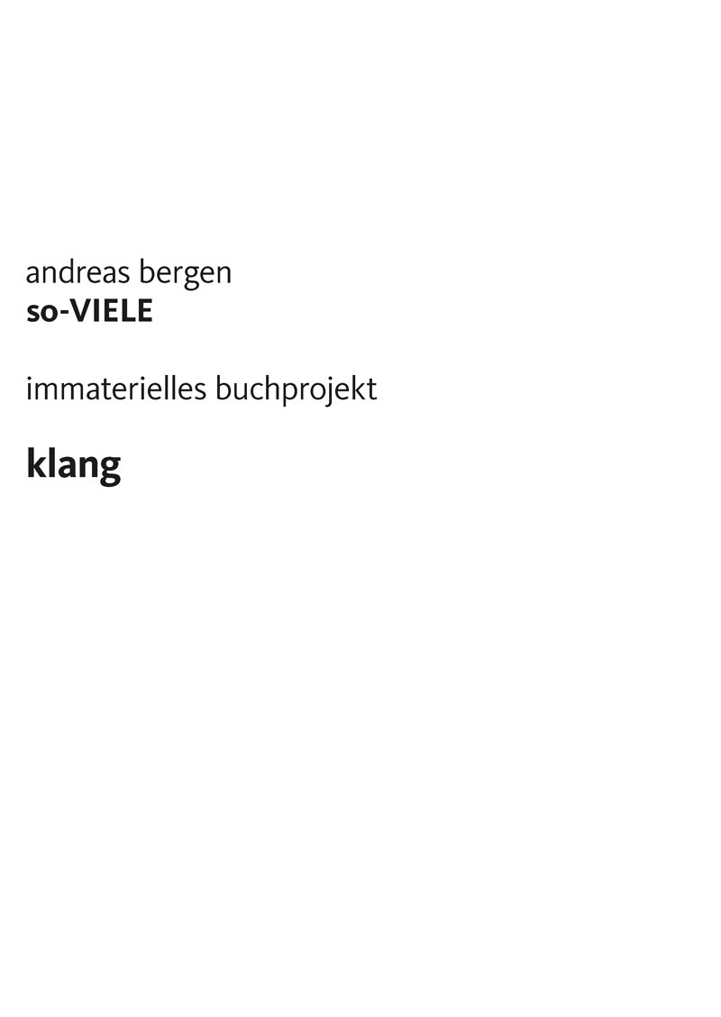 so-viele Heft 106 andreas bergen klang